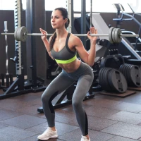 SPORTNOW Bilanciere da Squat, Stacchi da Terra e Sollevamenti, per Pesi da Ø2.5 cm da 100kg mx, in Acciaio, Ø2.5x170 cm, Argento(m-2)