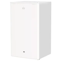 HOMCOM 91L Freestanding Under-Counter Fridge with Lock - White(m-11)