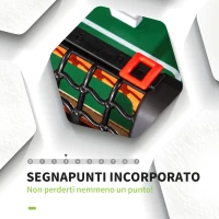 HOMCOM Biliardino Calcio Balilla per Bambini con Manopole Antiscivolo, Segnapunti e Palline, 118x104x69cm(m-5)