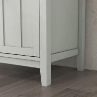 HOMCOM Meuble buffet avec range bouteille, porte coulissante, 2 rangées porte-verre et niche ouverte 80L x 40l x 82H cm(m-9)