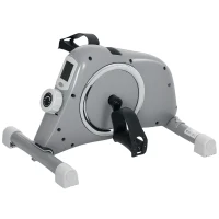 SPORTNOW Pedal Exerciser with Eight Level Magnetic Resistance, with Eight-Level Magnetic Resistance, Grey(m-11)