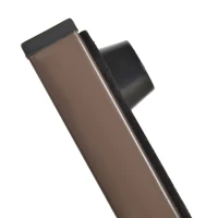 Outsunny PE Rattan Garden Rocking Chair, Outdoor Rocking with Cushion, 160 KG Capacity Wicker Garden Armchair Rocker with Metal Frame for Patio, Porch, Balcony, Brown(m-9)