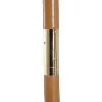 Outsunny Ombrellone da Giardino 2.5x2.3m a 6 Stecche, in Legno e Poliestere, Verde Scuro(m-8)