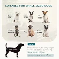 PawHut Dog Sofa Bed, with Storage, Drawer, Soft Cushion, for Small Dogs - Black(m-4)