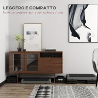 SPORTNOW Stepper Fitness Regolabile a 10.5/15.5/20.5 cm con Superficie Antiscivolo e Capacità 250 kg, Grigio(m-6)