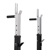 Homcom - Panca Pesi Attrezzatura Fitness Panca Pieghevole per Palestra e Home Gym(m-7)