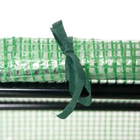 Outsunny Serre de jardin mini serre 2 fenêtres enroulables couverture en PE haute densité 140 g/m² 120 x 60 x 60 cm vert foncé(m-8)