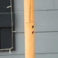 Comedero Pajaros 113cm Altura Estacion Alimentacion Aves Pie Madera Observatorio Pajaro(m-5)