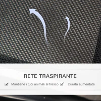 PawHut Brandina per Cani di Taglia Piccola e Media Rialzata, in Acciaio e Tessuto Traspirante, 111x65.5x19cm, Nero(m-5)