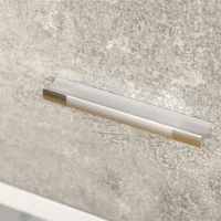 HOMCOM Corner Desk with Drawers and Shelves, L-Shaped Computer Desk Home Office Workstation Study Table, Grey and White(m-9)