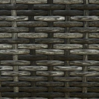 Outsunny PE Rattan Sun Loungers set of 2 with Cushion, Outdoor 2 Pieces Garden Sunbed Furniture with 5-Level Recliner Backrest, Reclining Patio Wicker Bed Chair, Grey(m-8)