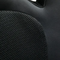 Vinsetto Office Chair Faux Leather Swivel Computer Desk Chair for Home Office with Wheels Armrests Black(m-8)