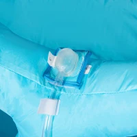 Outsunny Gioco Gonfiabile per Bambini 3-8 Anni a tema Narvalo con Borsa, 11 Paletti e Toppe Inclusi, 330x280x200 cm(m-9)