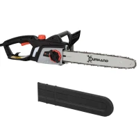 DURHAND 1600W Electric Chainsaw with Double Brake, Tool-Free Chain Tensioning and 16inch Guide Bar and Chain, Power Saw to Cut Wood, Auto Chain Lubrication(m-1)