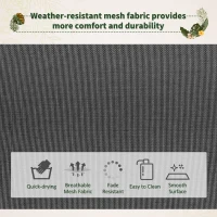 Outsunny Garden Rocking Chair with 5-Level Adjustable Backrest, Rocking Sun Lounger with Removeable Headrest Pillow, Footrest, Armrest and Safety Stopper, Black(m-6)