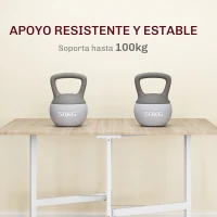 HOMCOM Mesa de Comedor Plegable para 4-6 Personas con Ruedas y Alas Abatibles Mesa Abatible para Cocina Salón 120x80x73cm Roble(m-6)