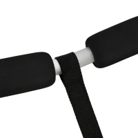 HOMCOM Carrello per Kayak Pieghevole Pneumatici 25cm Adatto a Tutte Superfici(m-7)