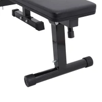 Homcom - Panca Pesi Attrezzatura Fitness Panca Pieghevole per Palestra e Home Gym(m-9)