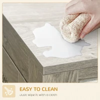 PawHut 2-in-1 Dog Cage & Side Table, with Two Doors, Cushion, for Large Dogs(m-8)