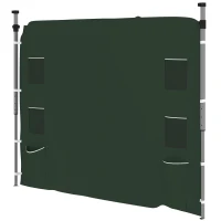 Outsunny 195 x 295cm Replacement Gazebo Sidewall - Green(m-1)