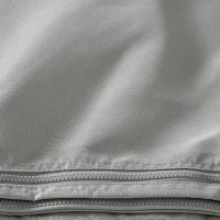 Outsunny 4 parois latérales pour pavillon de jardin tonnelle rigide 300 x 400 cm protéger de la pluie vent soleil gris(m-9)