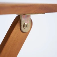 Outsunny Salon de jardin bistrot, ensemble bistrot de jardin pliantes 2 fauteuils avec coussins 1 table basse en résine tressée(m-9)