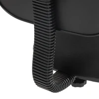 HOMCOM Small Armless Office Chair - Black(m-8)