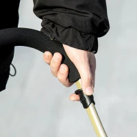 PawHut Detachable Pet Stroller with Rain Cover, 3 In 1 Cat Dog Pushchair, Foldable Carrying Bag w/ Universal Wheels, Brake, Canopy, Basket, Storage Bag for Small and Tiny Dogs - Black(m-9)