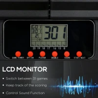 SPORTNOW Electronic Dartboard Set, with 31 Games, for Eight Players(m-5)