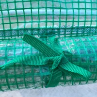 Outsunny Invernadero de Exterior 4x2x2 m Invernadero de Túnel con 6 Ventanas de Malla y Puerta Enrollable con Cremallera Invernadero de Huerto Anti-UV para Patio Jardín Verde(m-9)