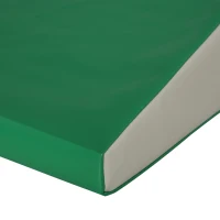 HOMCOM 5 Piece Kids Soft Play Set, Climb and Crawl Activity Toys Set for Baby Toddler, Soft Foam Blocks Indoor Play Equipment Learning Toys Blue(m-9)