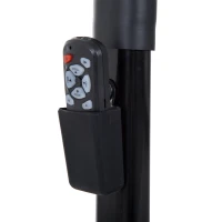 HOMCOM Cinta de Correr Plegable Cinta de Andar 1-6 km/h con Botón de Emergencia Pantalla LCD Control Remoto Potencia de Motor 500W Ahorra Espacio 105x56x108,5 cm Negro(m-9)