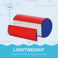 HOMCOM 5 Piece Soft Safe Foam Playset, Climb and Crawl Activity Toy for Toddlers, Yellow(m-4)