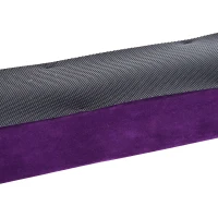 HOMCOM 2.1M 7FT Gymnastics Folding Balance Beam Home Gym Training Exercise Sports - Purple(m-9)