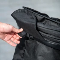 HOMCOM Foldable Baby Stoller, with Reclining Backrest, Adjustable Canopy, for Ages 0-36 Months - Black(m-9)