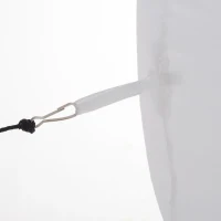 Outsunny 10ft Inflatable Snowman Christmas Decoration, with Accessories(m-9)