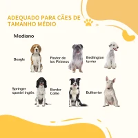 PawHut Valla para Mascotas de Acero Plegable con 3 Paneles Doble Cerradura y Función de Bloqueo Auxiliar 206x90 cm Negro(m-7)