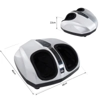 Homcom Appareil de Massage Shiatsu Gris 38 x 40 x 22 cm(m-3)