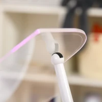 AIYAPLAY Piano enfant électronique 32 touches multifonctions avec micro haut parleur tabouret couvercle lumineux LED blanc(m-9)