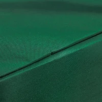 Outsunny Capa para Baloiço de Jardim Capa de Proteção para Baloiço com Cordas Ajustáveis Impermeável Anti UV 240x133x185 cm Verde(m-9)