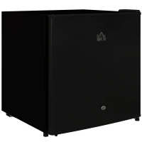 HOMCOM 46 Litre Lockable Countertop Fridge - Black(m-10)