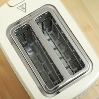 HOMCOM 1.7L 3000W Fast Boil Kettle & 2 Slice Toaster Set, Kettle and Toaster Set with Auto Shut Off, Browning Controls, Beige(m-8)