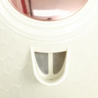 HOMCOM 1.7L 3000W Fast Boil Kettle & 2 Slice Toaster Set, Kettle and Toaster Set with Auto Shut Off, Browning Controls, Beige(m-9)