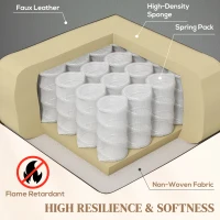 HOMCOM Recliner Armchair with 3D Kneading Massage, Breathable Leather Recliner Chair with Back Massager and Headrest, Electric Reclining Chair with Footrest, Remote, USB Port, Side Pockets for Home(m-6)