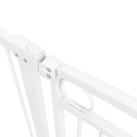 PawHut Bariera Siguranta cu Usa Pisici – 76-104cm(m-12)