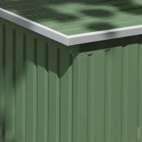 Outsunny magazie pentru scule de gradina, 280x130x172cm, Verde deschis(m-9)