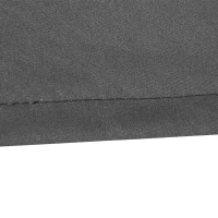 Outsunny Toile de rechange store banne lambrequin vagues douces polyester haute densité 280 g/m² anti-UV 2,82 x 2,4 m gris(m-7)