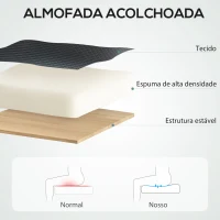 HOMCOM Cadeira de Escritório Giratória com Altura Ajustável Apoio para a Cabeça e Suporte Lombar Ajustáveis 58x63x115-125 cm Preto(m-8)