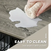 PawHut Indoor Dog Crate Furniture End Table w/ Plush Washable Cushion, Lockable Door, for Medium Dogs(m-8)