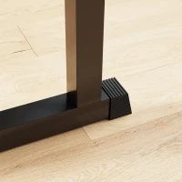 SPORTNOW Banco de Musculação Dobrável Banco Multifunções com Suportes para Barras e Encosto Ajustável para Treino Completo de Corpo Preto(m-7)